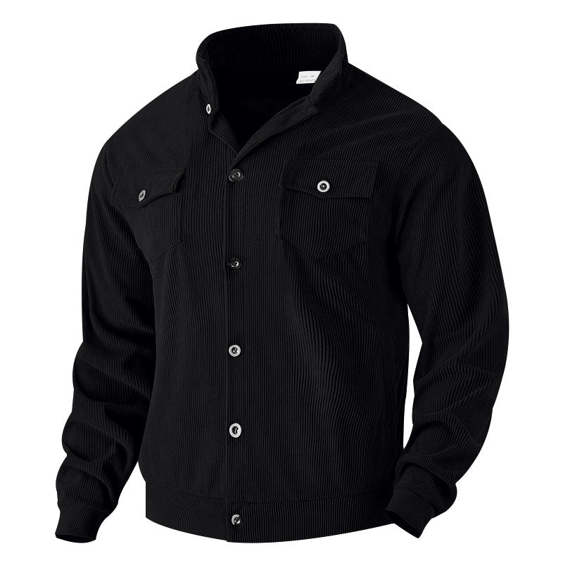 Vintage style men's jacket with practical pockets and structured design Lune London