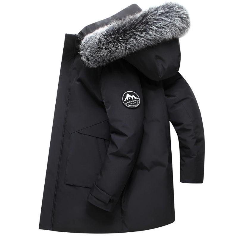 Men’s Water-Repellent Winter Parka with Removable Hood & Cozy Lining | Lune London