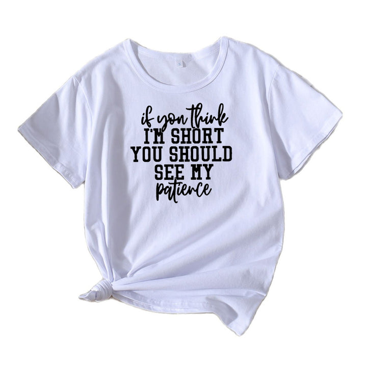 Women Graphic Humor T-shirt Lune London