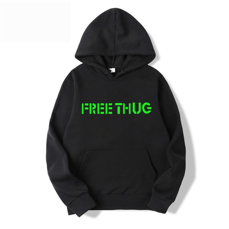 Women's hoodie with creative graphic print and comfortable cut Lune London