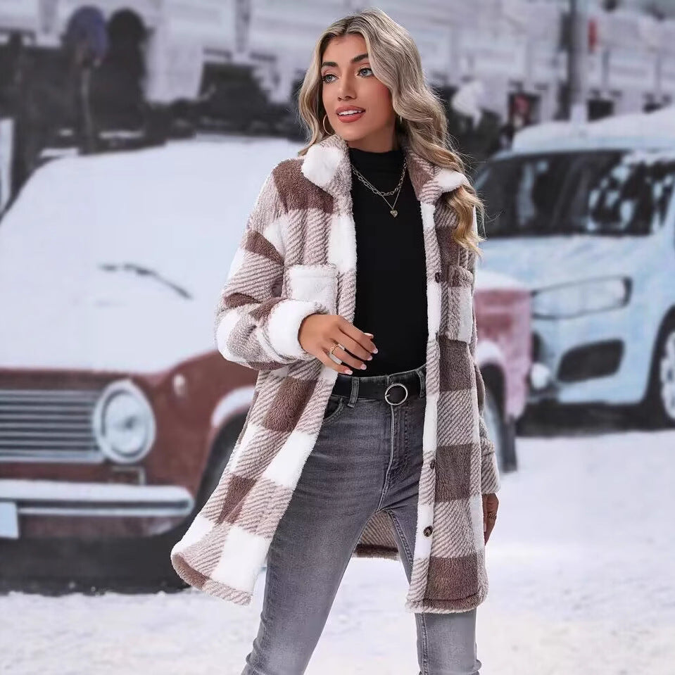 Ladies Flannel-Winter Jacket Lune London