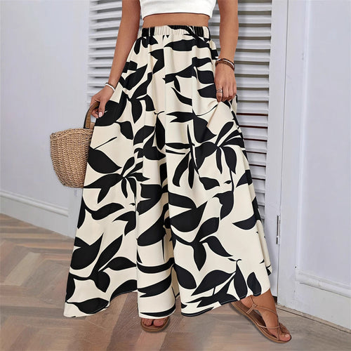 Women's Maxi Skirt with Floral Pattern Amarae