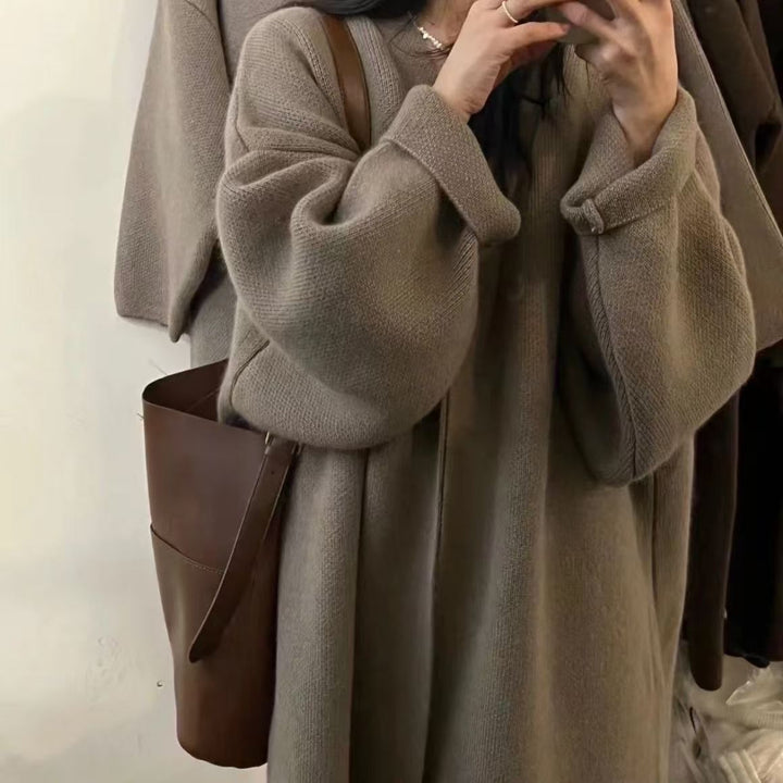 Femmes Élégant et Chaud Cardigan Oversize Chic & Stil