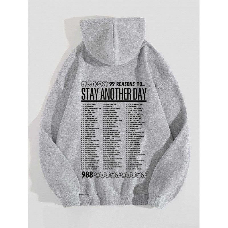 Women's hoodie with original design and inspiring message Chic & Stil