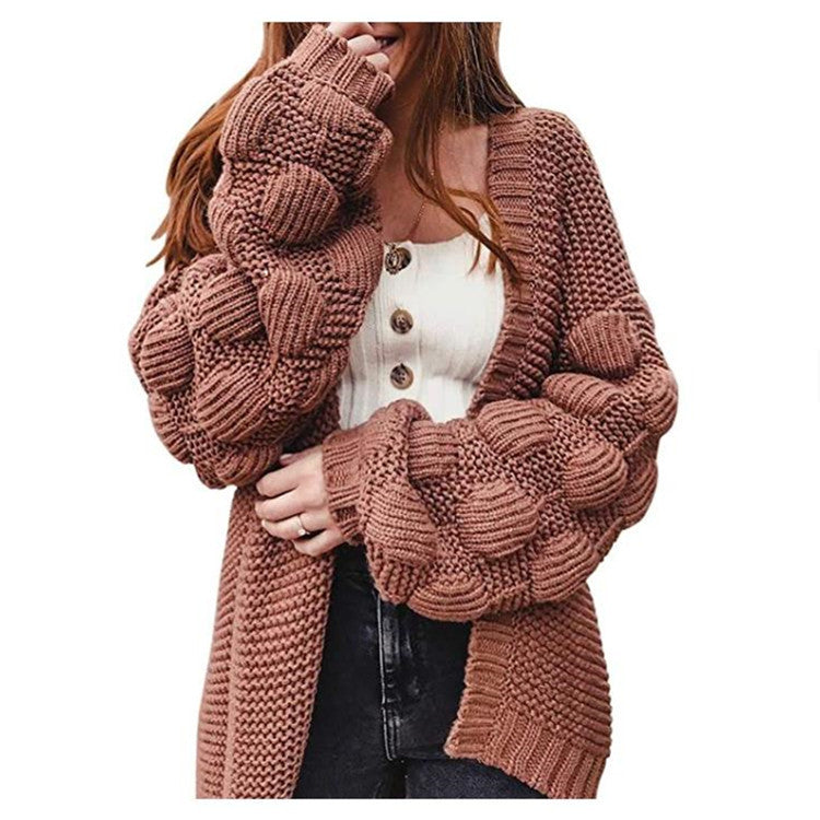 Women's cardigan with voluminous sleeves Lune London