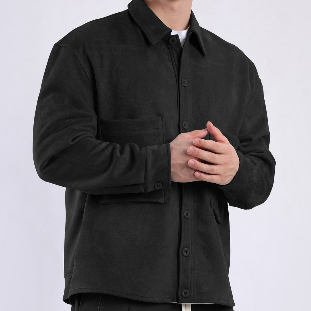 Casual layered jacket for ladies with practical pockets and modern collar Lune London