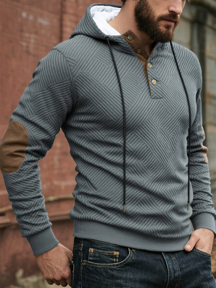 Men's Hoodie Sporty with Structured Design Lune London