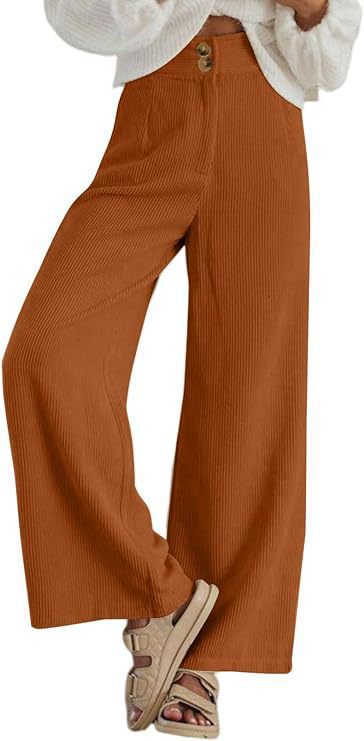 Wide corduroy pants for women Lune London