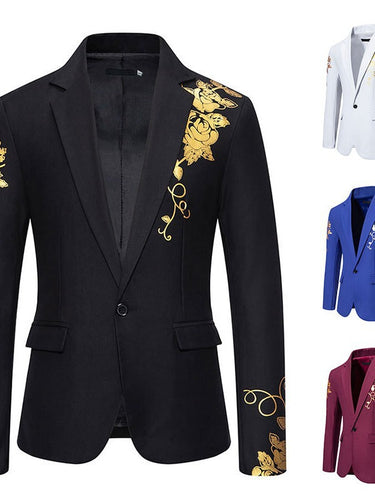 Veste élégante pour hommes avec design floral et finition de haute qualité Amarae