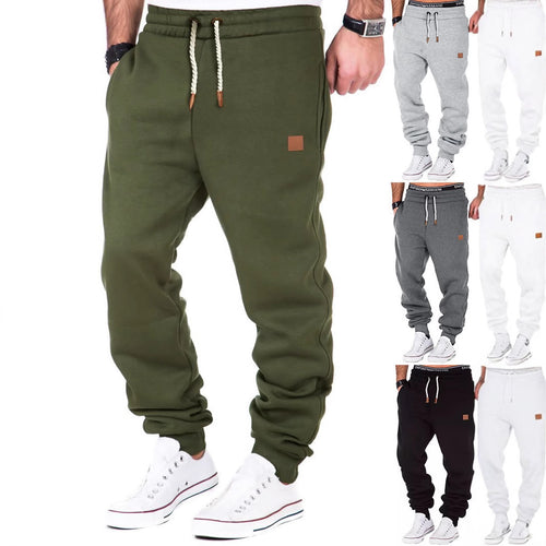 Casual jogger pants for men with elastic waistband and practical pockets Amarae