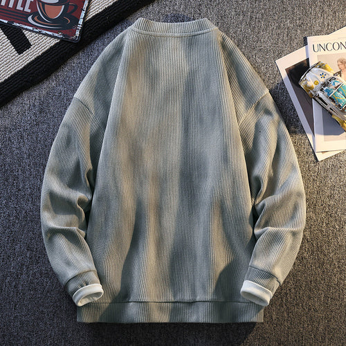 Women’s sweatshirt with ribbed texture and comfortable fit Amarae