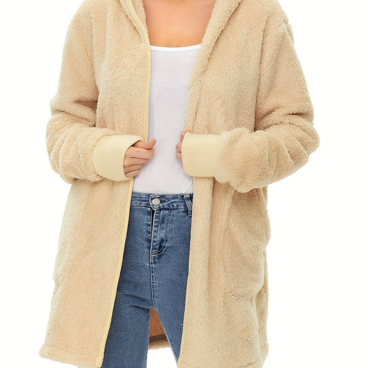 Ladies soft fleece coats Lune London