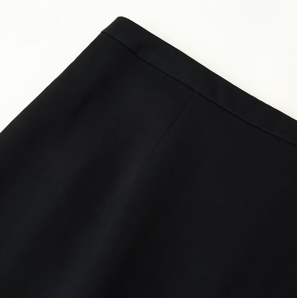 Women's Midi Skirt with Lace Trim and Delicate Underskirt Amarae