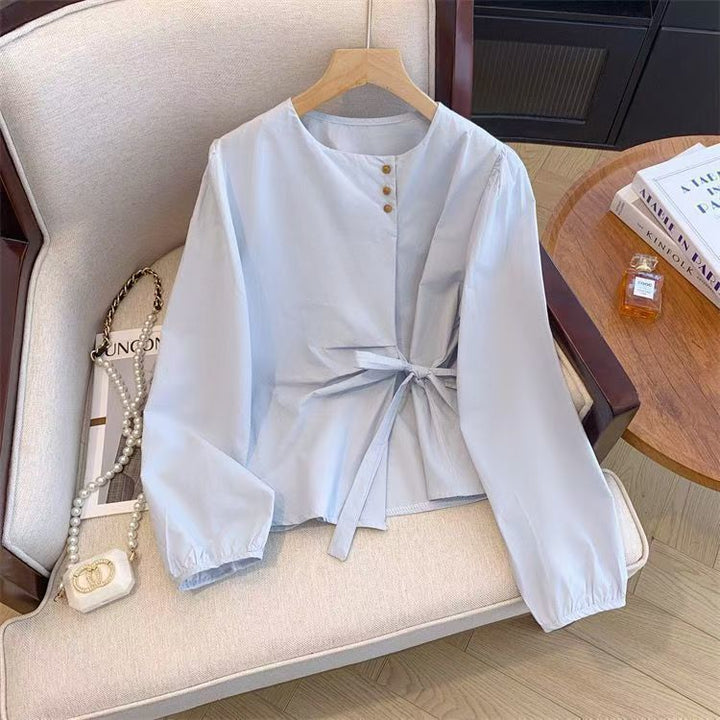 Blouse pour femmes avec élégant nœud papillon Chic & Stil