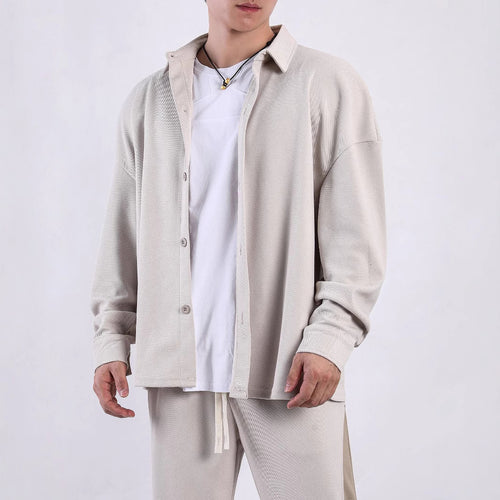 Long sleeve shirt for men with innovative fabric and a sleek cut Amarae