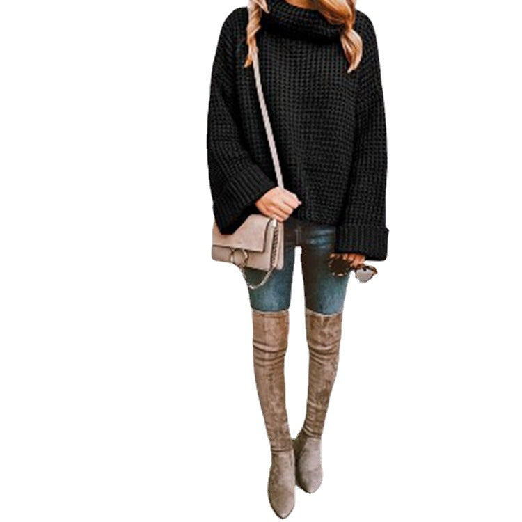 Ladies chunky knit sweater Lune London