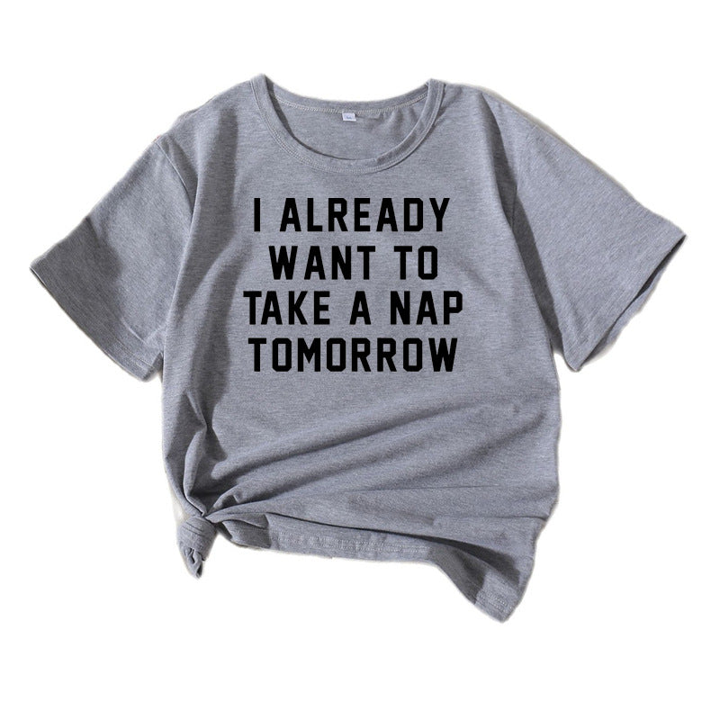 Women's Comfortable Quote T-shirt Lune London