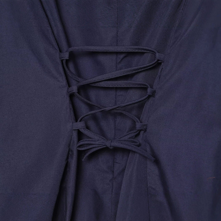 Women's blouse with volume sleeves and lace trim Amarae
