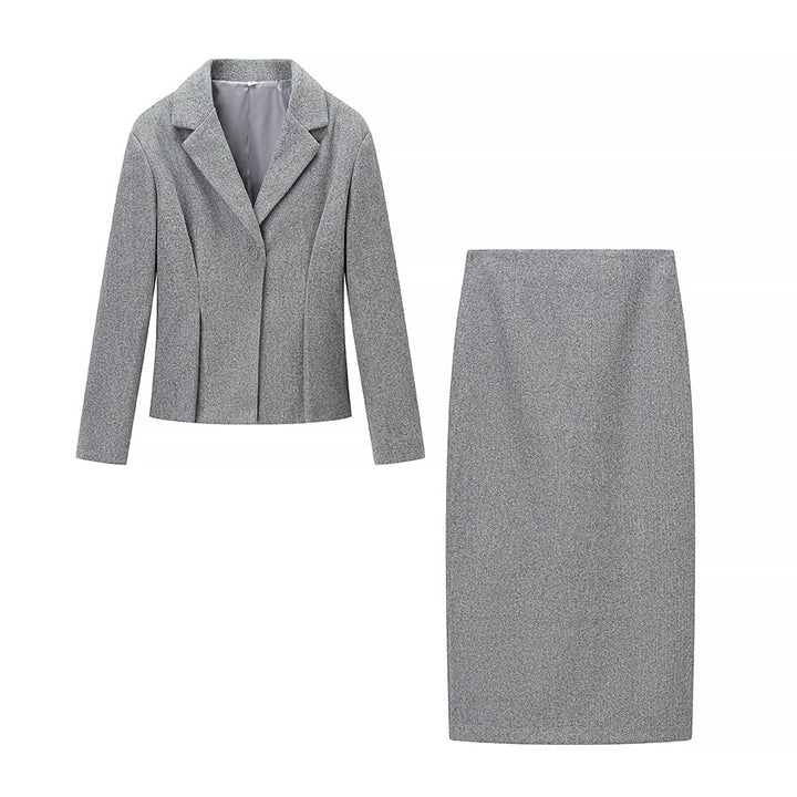 Ladies two-piece tailored business suit with blazer and pencil skirt Amarae