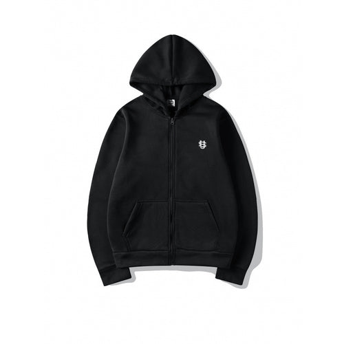 Women's hooded jacket with full zip and practical kangaroo pockets Amarae