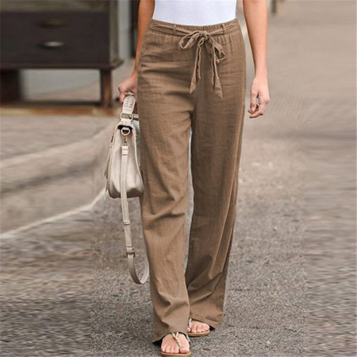 Women Lightweight Casual Summer Pants Lune London