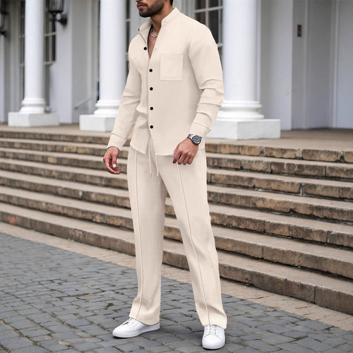 Comfortable nightwear for men with breathable top and elastic pants Amarae