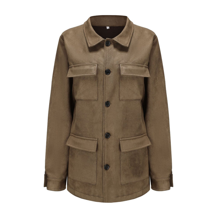 Casual fit utility jacket for women with practical pockets Lune London