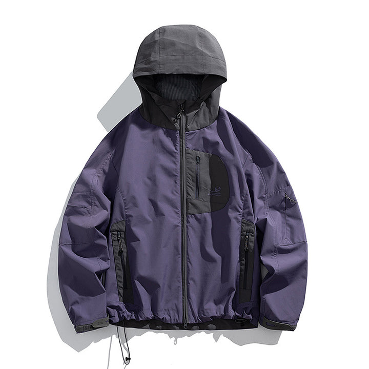 Women's wide technical trekking pants with reinforced knees, zippered pockets, and adjustable hem Amarae