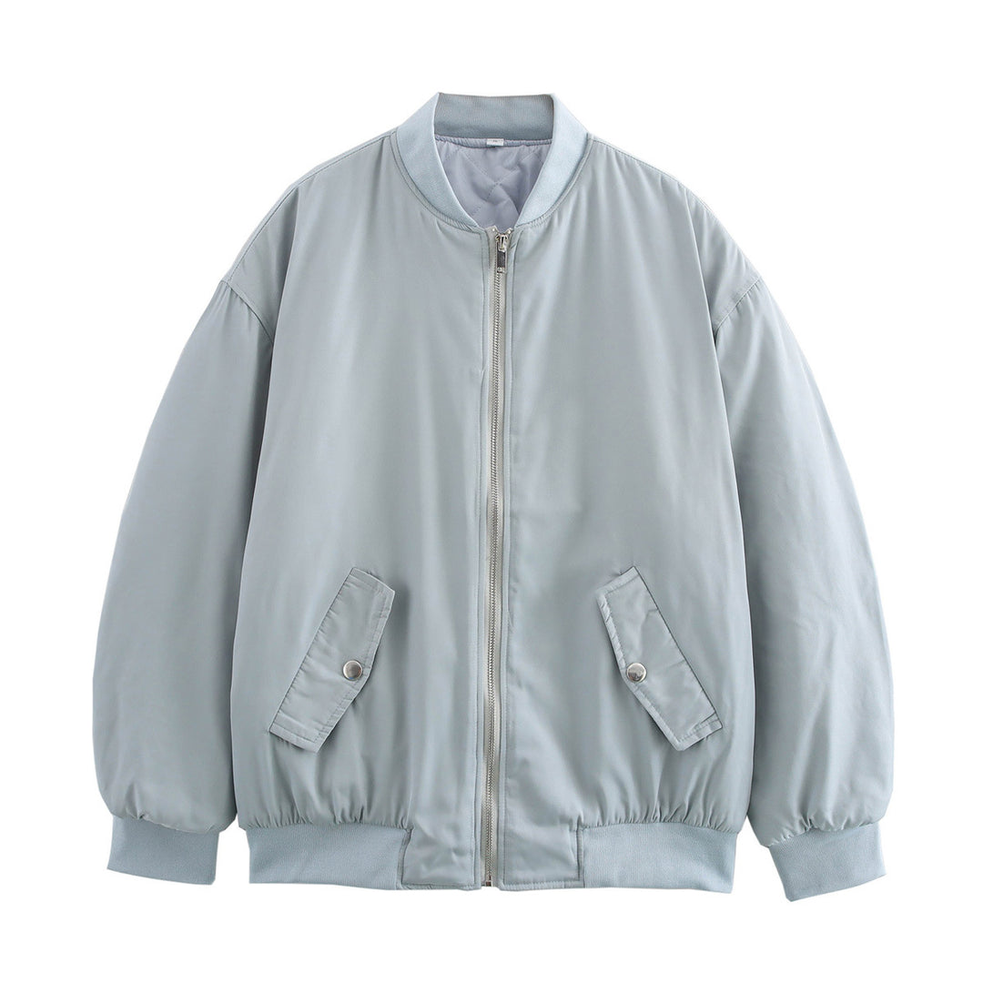 Casual bomber jacket for women with practical pockets and zipper Lune London