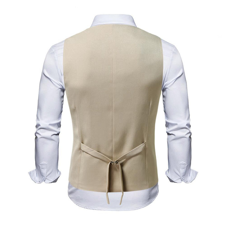 Men's Double-breasted Tailored Suit Vest Amarae