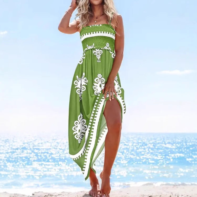 Chic and Stylish Bohemian Maxi Sun Dress for Women