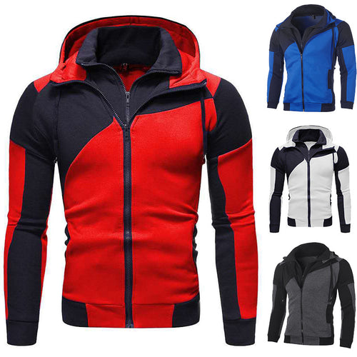 Functional sports jacket for men with high collar Amarae