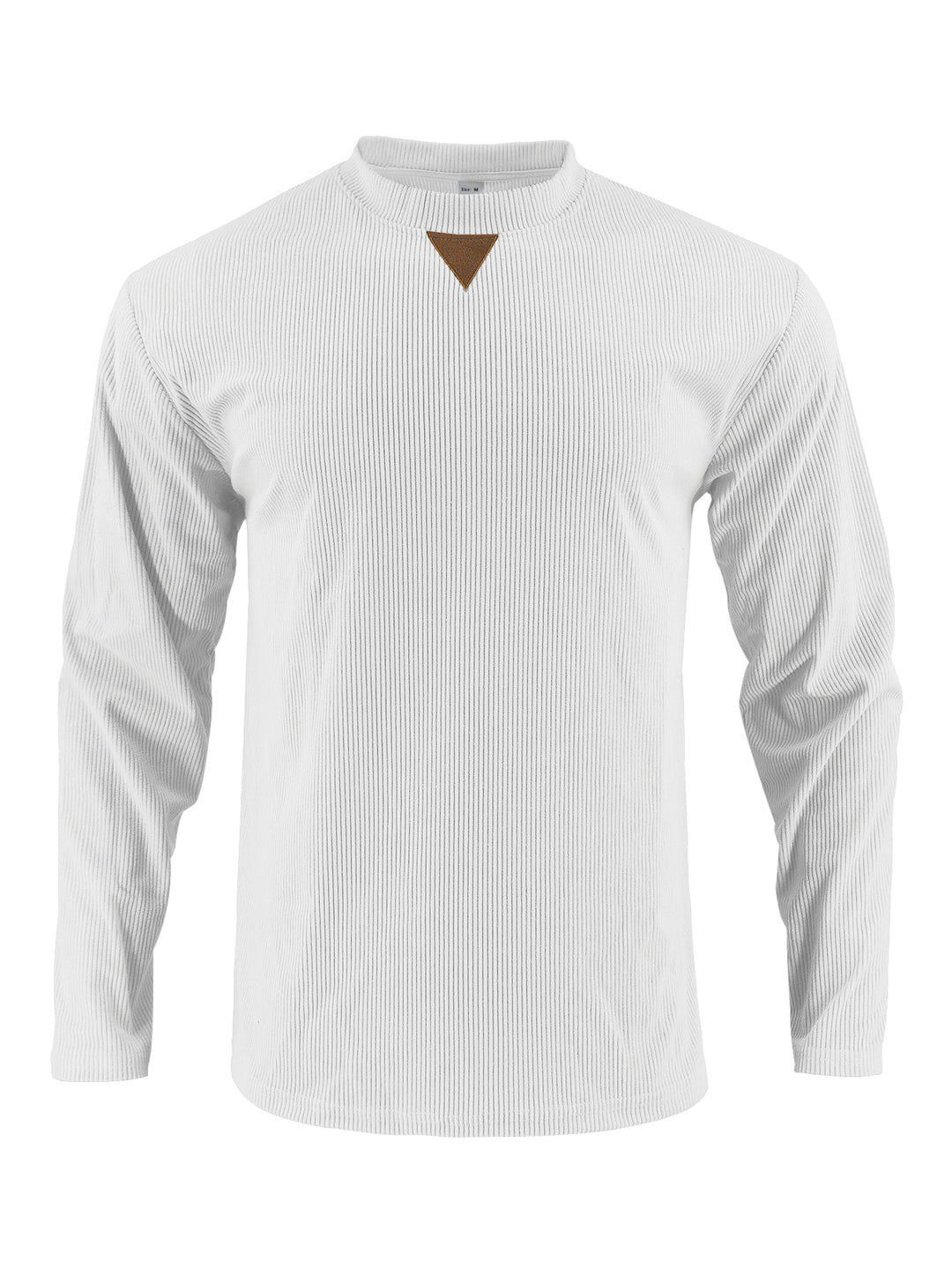 Men's long sleeve sports T-shirt with innovative structured design Lune London