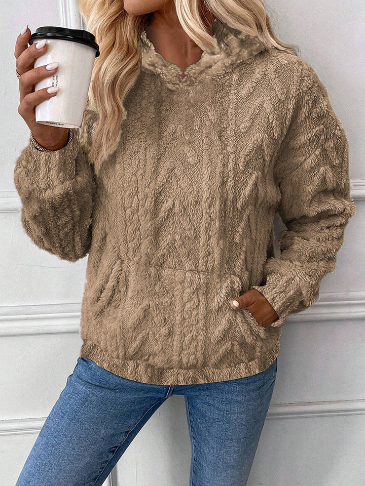 Ladies Soft Hoodie with Kangaroo Pocket Amarae
