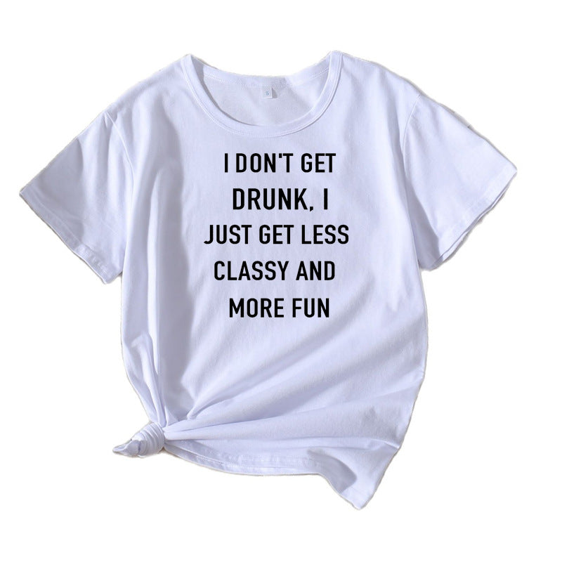 Ladies Casual Humor Quote T-shirt Lune London