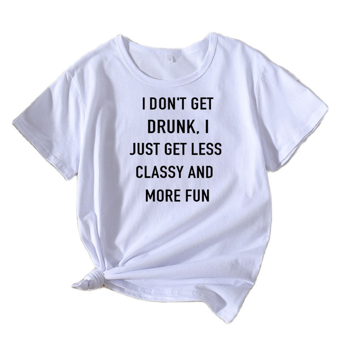 Ladies Casual Humor Quote T-shirt Lune London