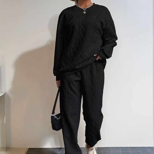 Amarae women's knit lounge set