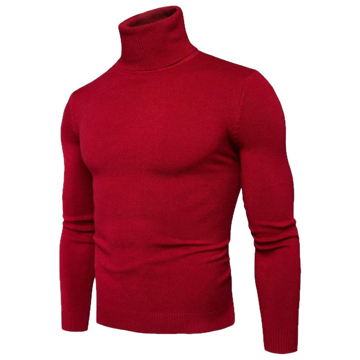 Men's Roll Neck Sweater Made Of Soft Merino Wool Lune London