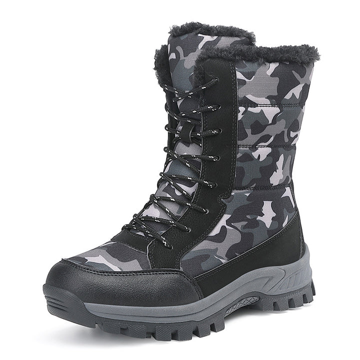 Winter boots for women lined with an insulating inner lining and a non-slip molded sole Lune London