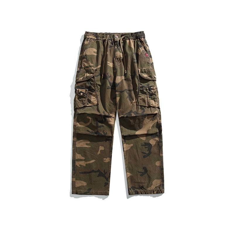 Trendy camouflage cargo pants for men Lune London