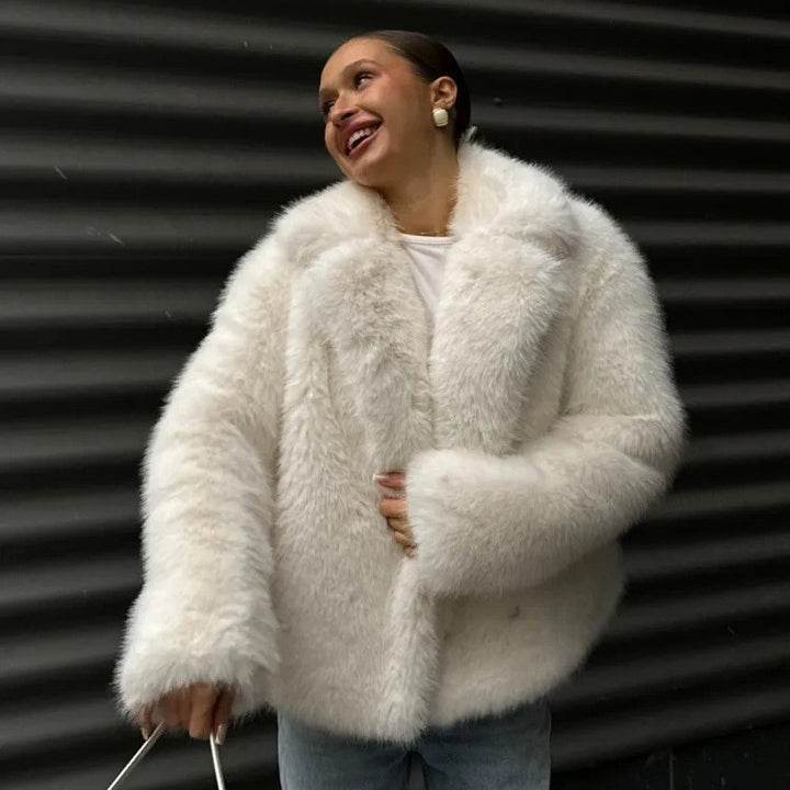 Ladies fleece coat Lune London
