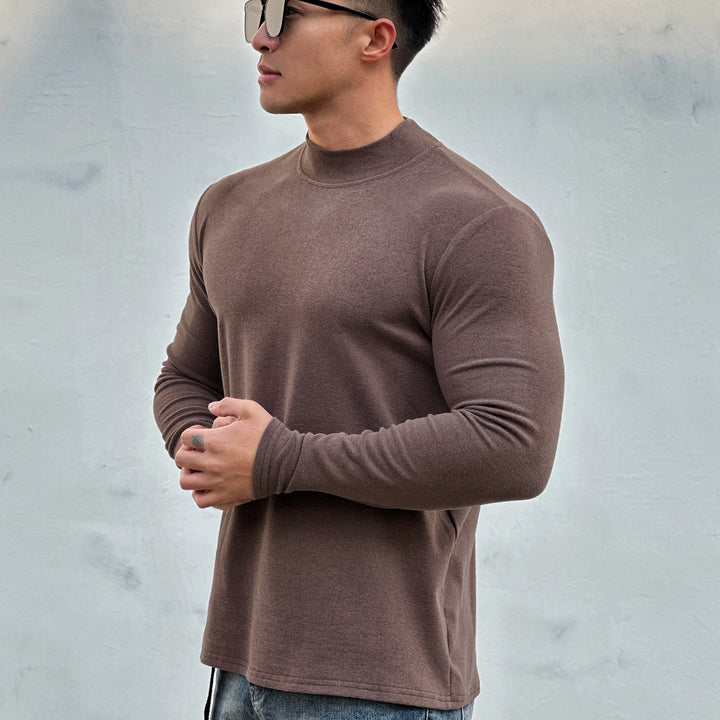 Men's long sleeve shirt in breathable cotton blend with a sporty cut Lune London