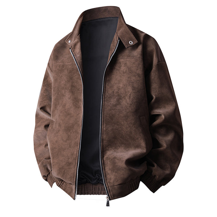 Fashionable men's transitional jacket in a casual style with practical pockets Lune London