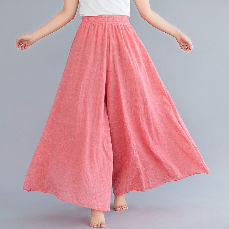 Women Wide Light Chic Pants