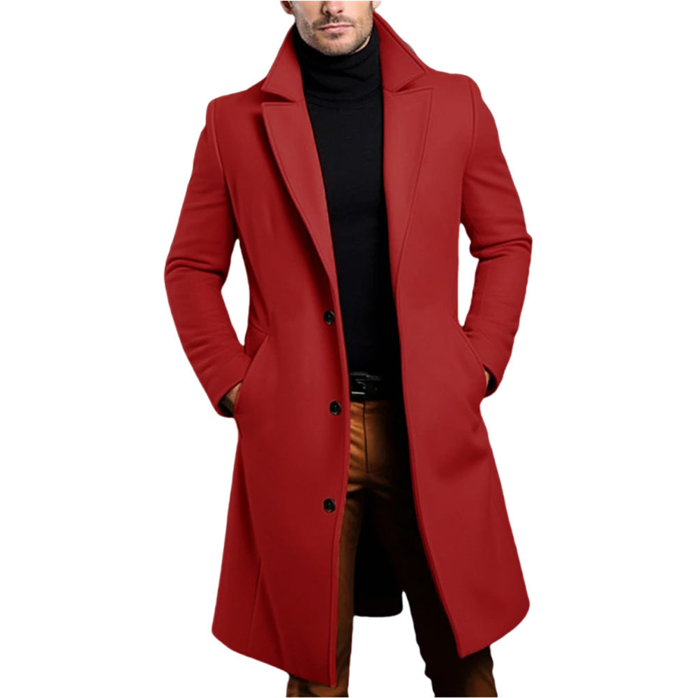 Elegant long coat for men Lune London