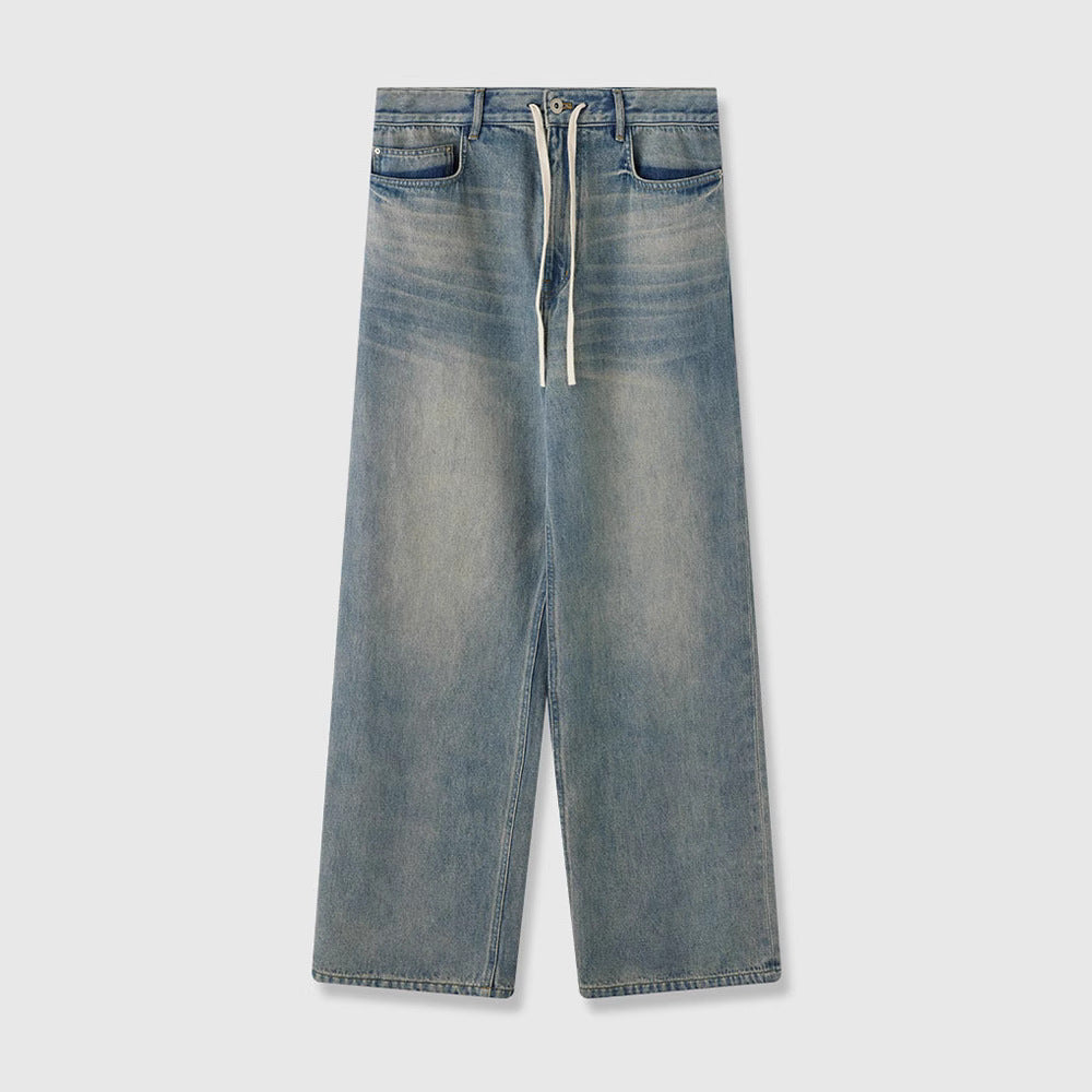 Jeans modernes, larges pour femmes avec taille haute Chic & Stil