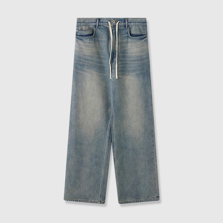 Jeans modernes, larges pour femmes avec taille haute Chic & Stil