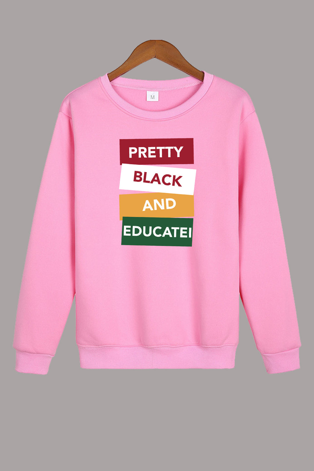 Women's sweatshirt with striking inscription Lune London