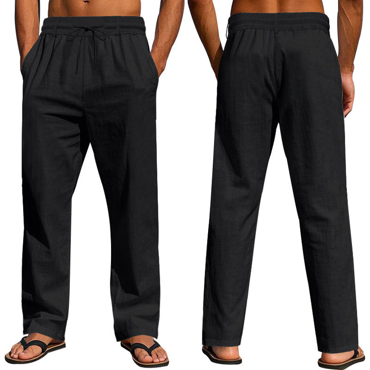 Men's casual pants with elastic waistband and side pockets Lune London
