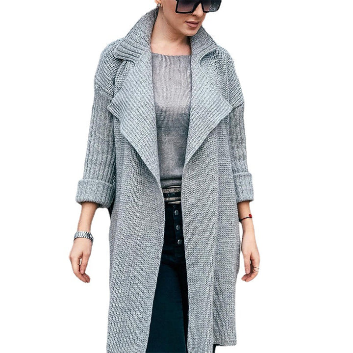 Lune London oversized knit coat for women
